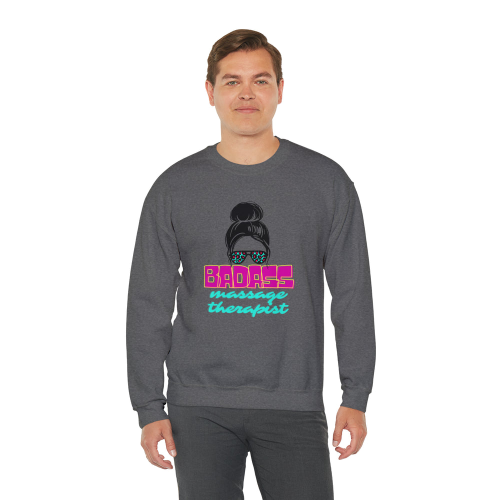 
                  
                    Unisex Heavy Blend™ Badass Massage Therapist Crewneck Sweatshirt
                  
                