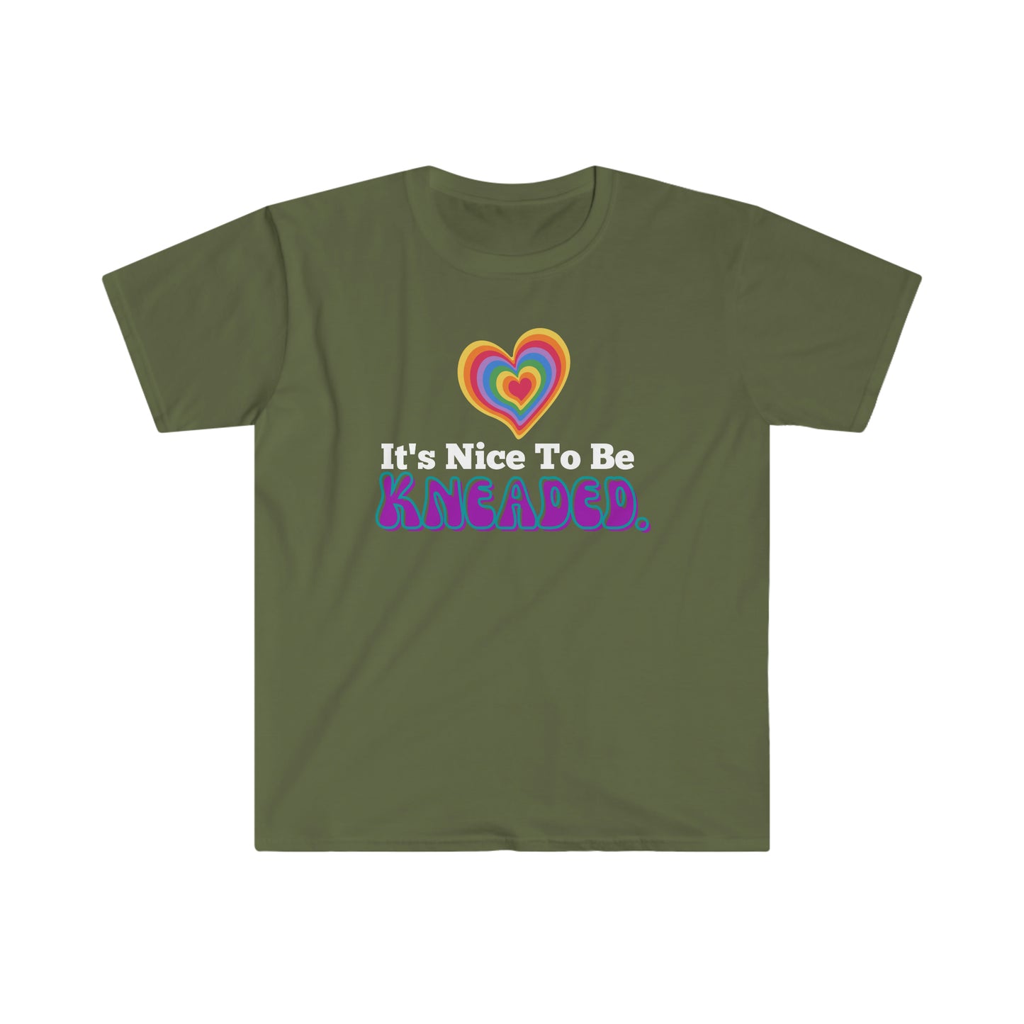 
                  
                    Unisex Nice to be Kneaded Softstyle T-Shirt
                  
                