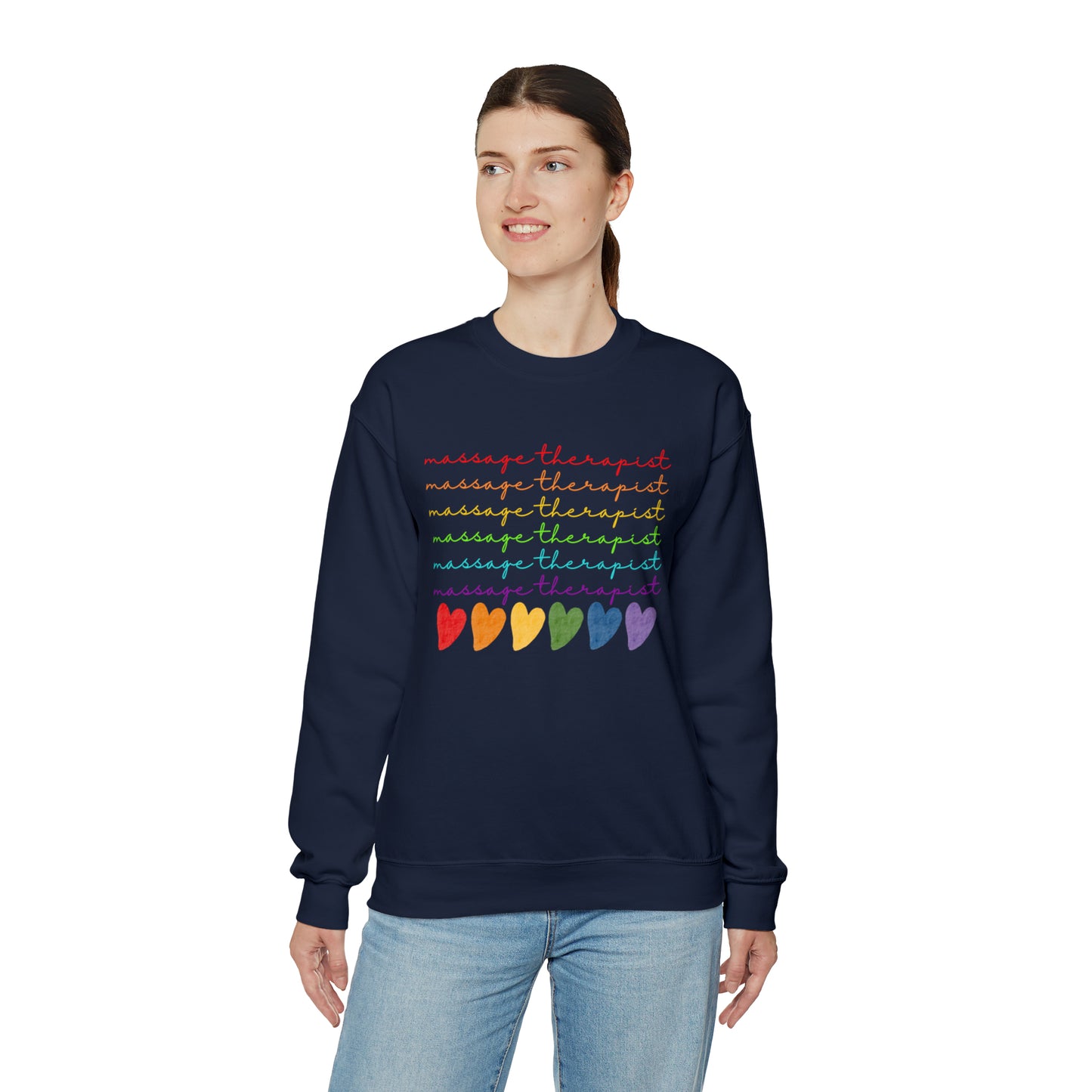 
                  
                    Unisex Heavy Blend™ Rainbow Massage Therapist Crewneck Sweatshirt
                  
                