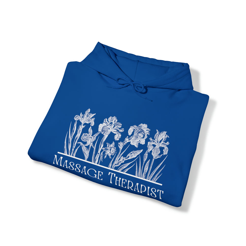 
                  
                    Unisex Heavy Blend™ Flowery Massage Therapist Hooded Sweatshirt
                  
                