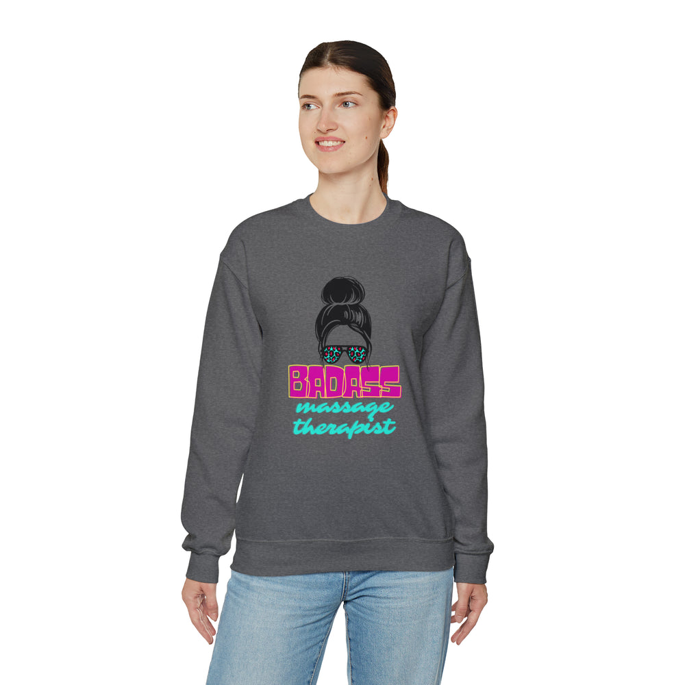 
                  
                    Unisex Heavy Blend™ Badass Massage Therapist Crewneck Sweatshirt
                  
                
