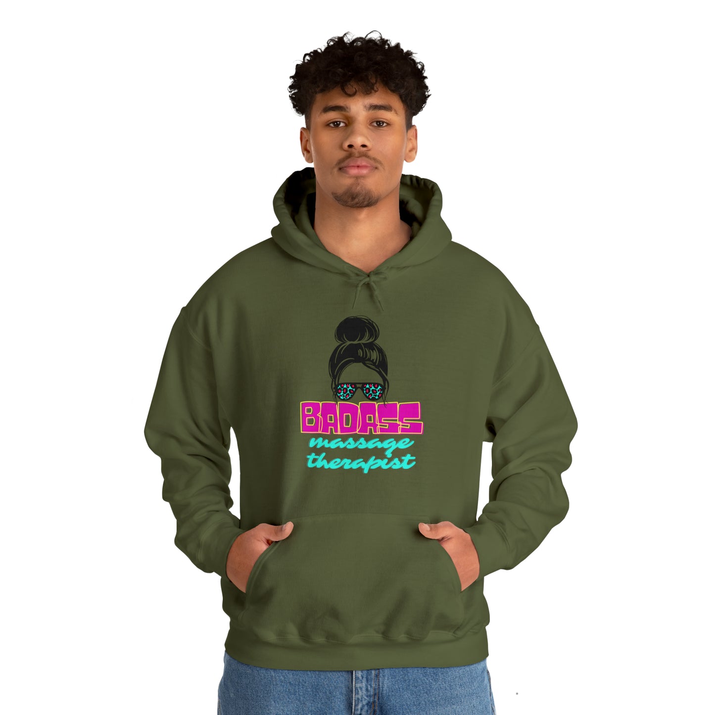 
                  
                    Unisex Heavy Blend™ Badass Massage Therapist Hooded Sweatshirt
                  
                
