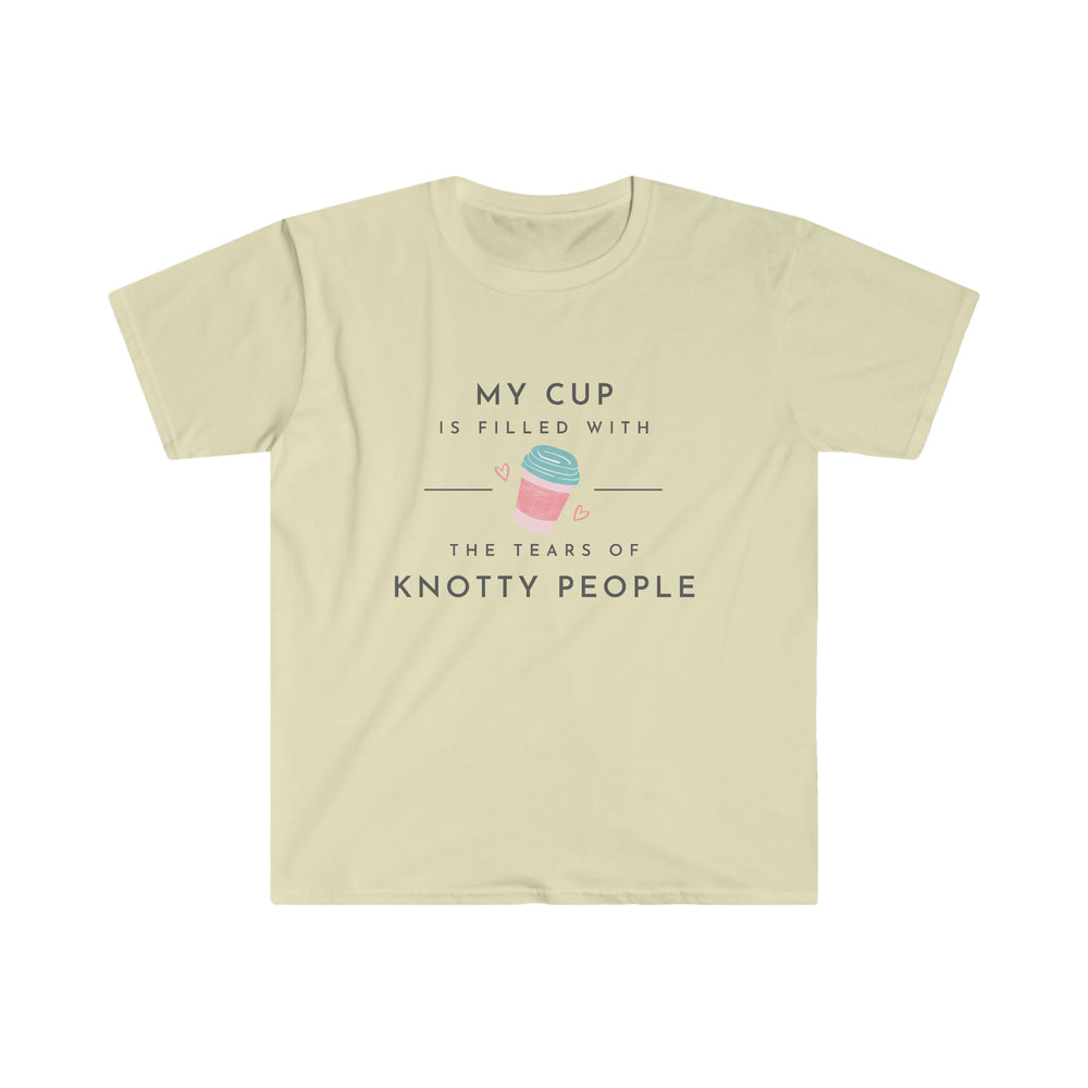 
                  
                    Unisex Tears of the Knotty T-Shirt
                  
                