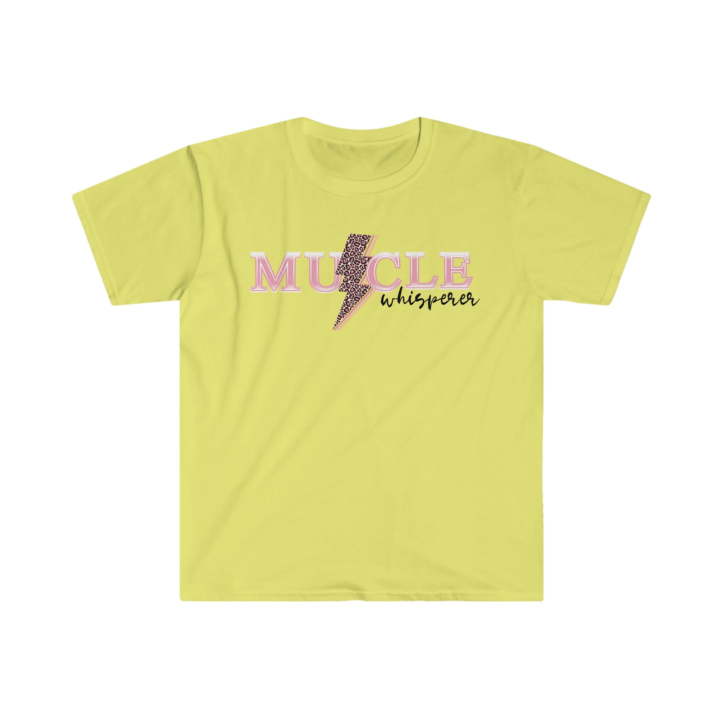 
                  
                    Unisex Muscle Whisperer Softstyle T-Shirt
                  
                