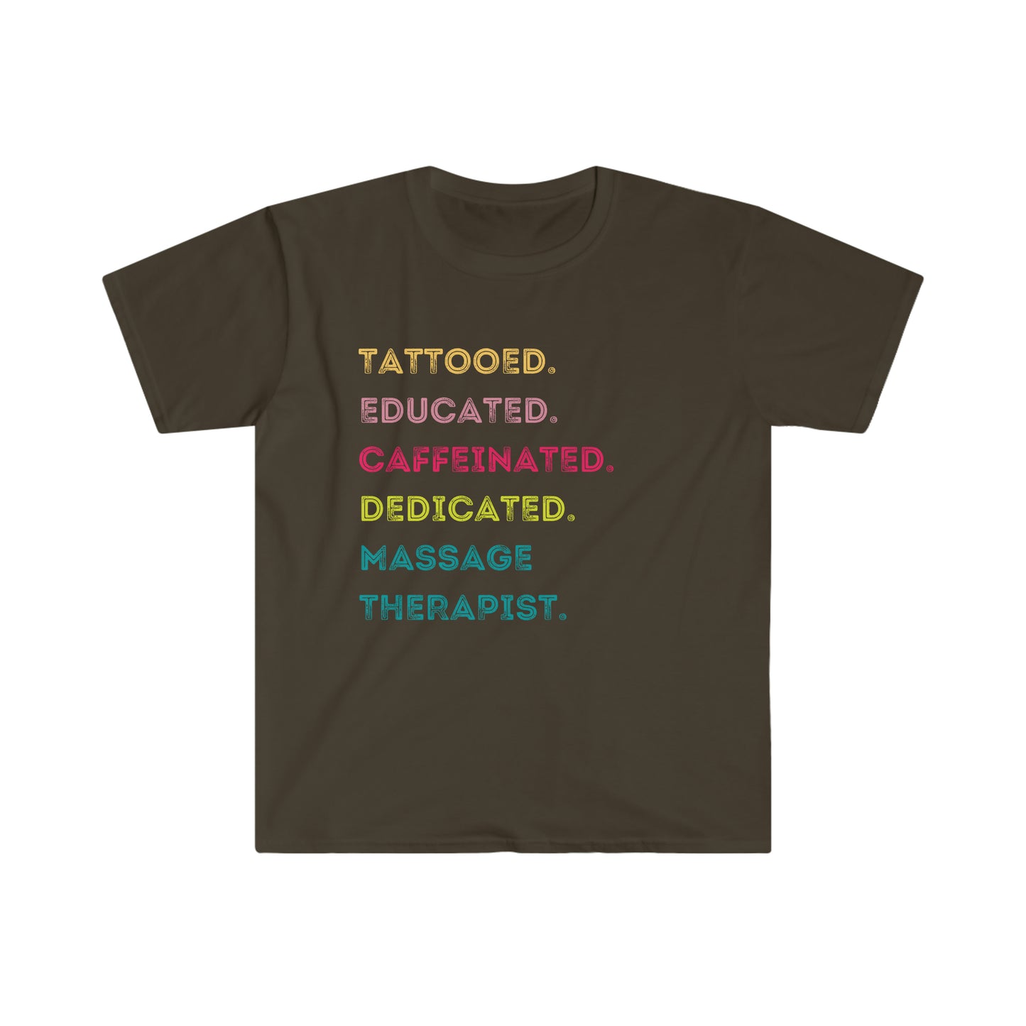 
                  
                    Unisex Tattooed and Educated Softstyle T-Shirt
                  
                