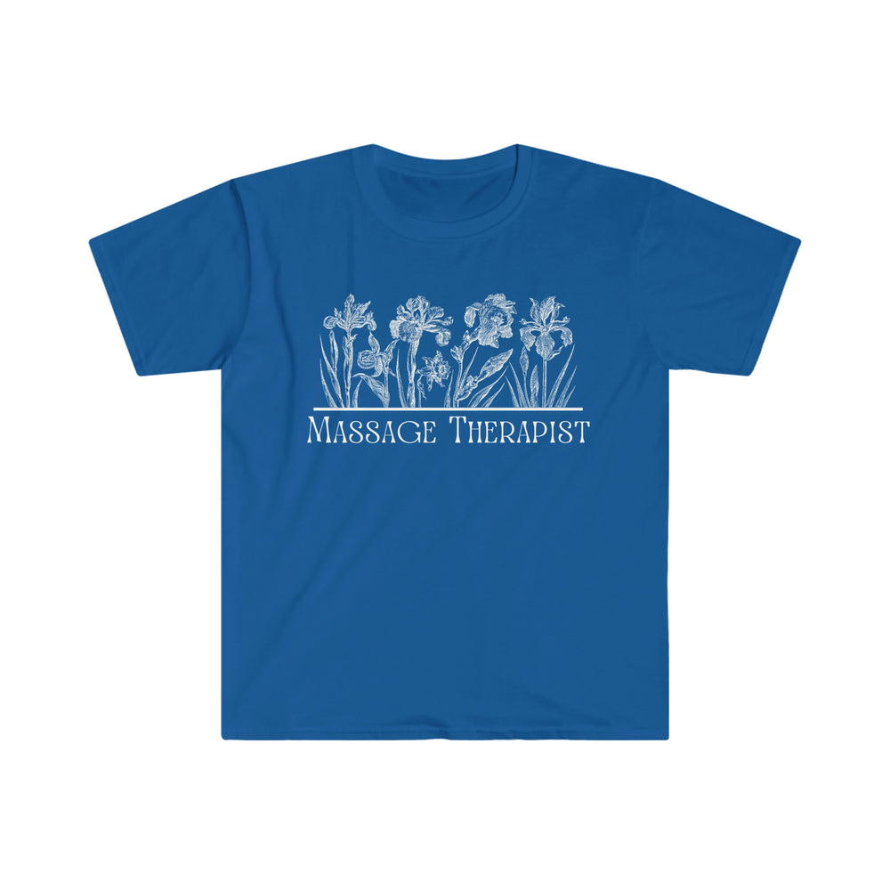 
                  
                    Unisex Flowery Massage Therapist Softstyle T-Shirt
                  
                