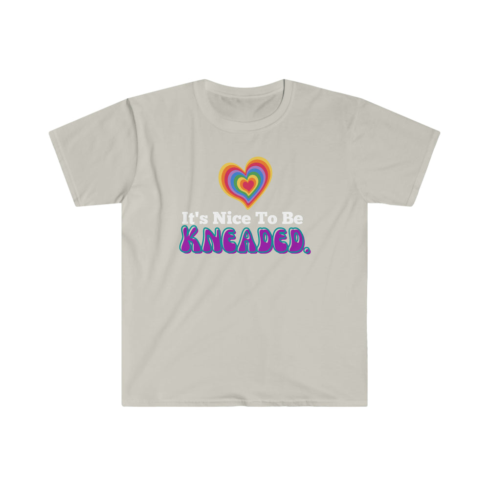 
                  
                    Unisex Nice to be Kneaded Softstyle T-Shirt
                  
                